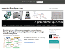 Tablet Screenshot of e-genieclimatique.com